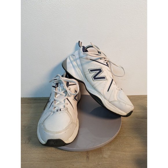 New Balance Other - New Balance 619v2 White Navy Walking Shoes MX619WN2 Mens Size 9 4E Dad Shoe